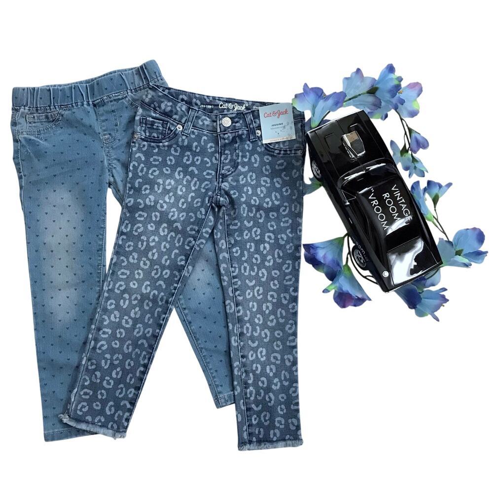 Cat & Jack New Jeggings Bundle Girls 4